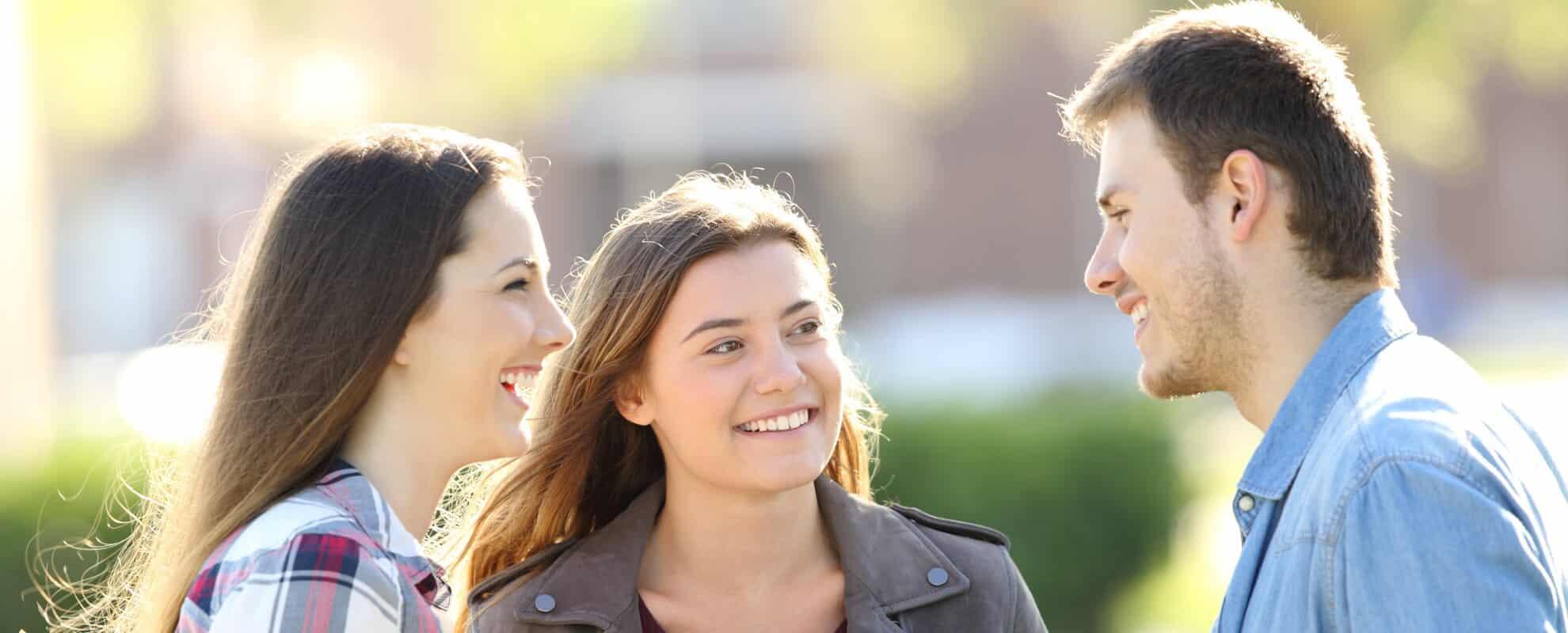 Support worker and participant out in the community