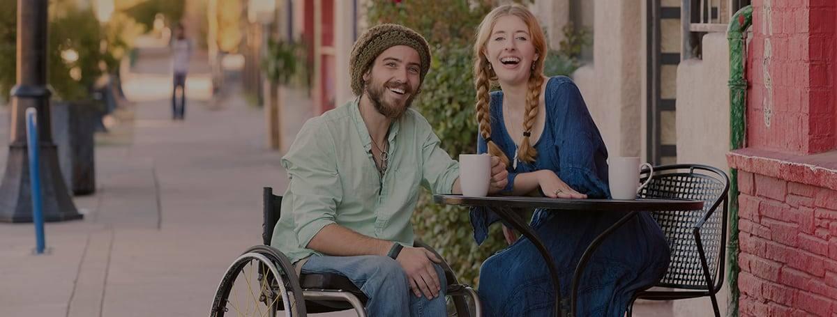 Australian Carers support worker with a participant